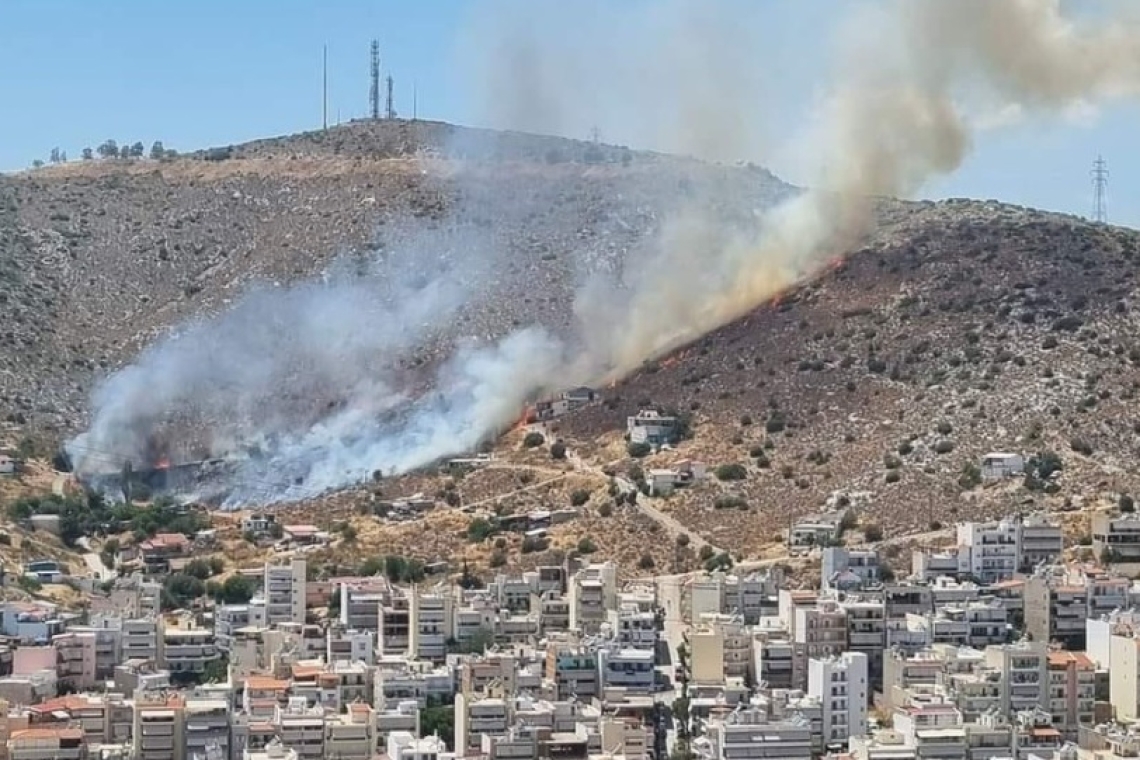 Φωτιά στο Σχιστό Κορυδαλλού