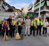 Nίκαια: Επιχείρηση καθαρισμού και απομάκρυνσης ογκωδών αντικειμένων 