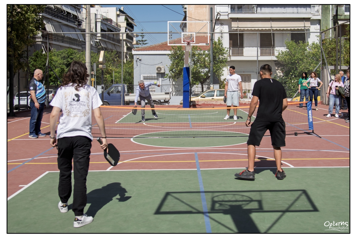 Το πρώτο γήπεδο pickleball στο ΓΕΛ Ρέντη