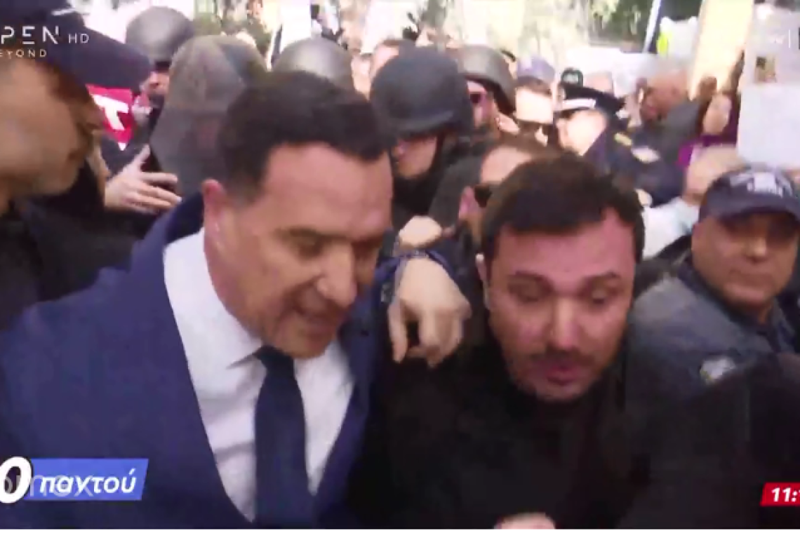 Eπεισόδια στο νοσοκομείο Νίκαιας κατά την επίσκεψη Γεωργιάδη