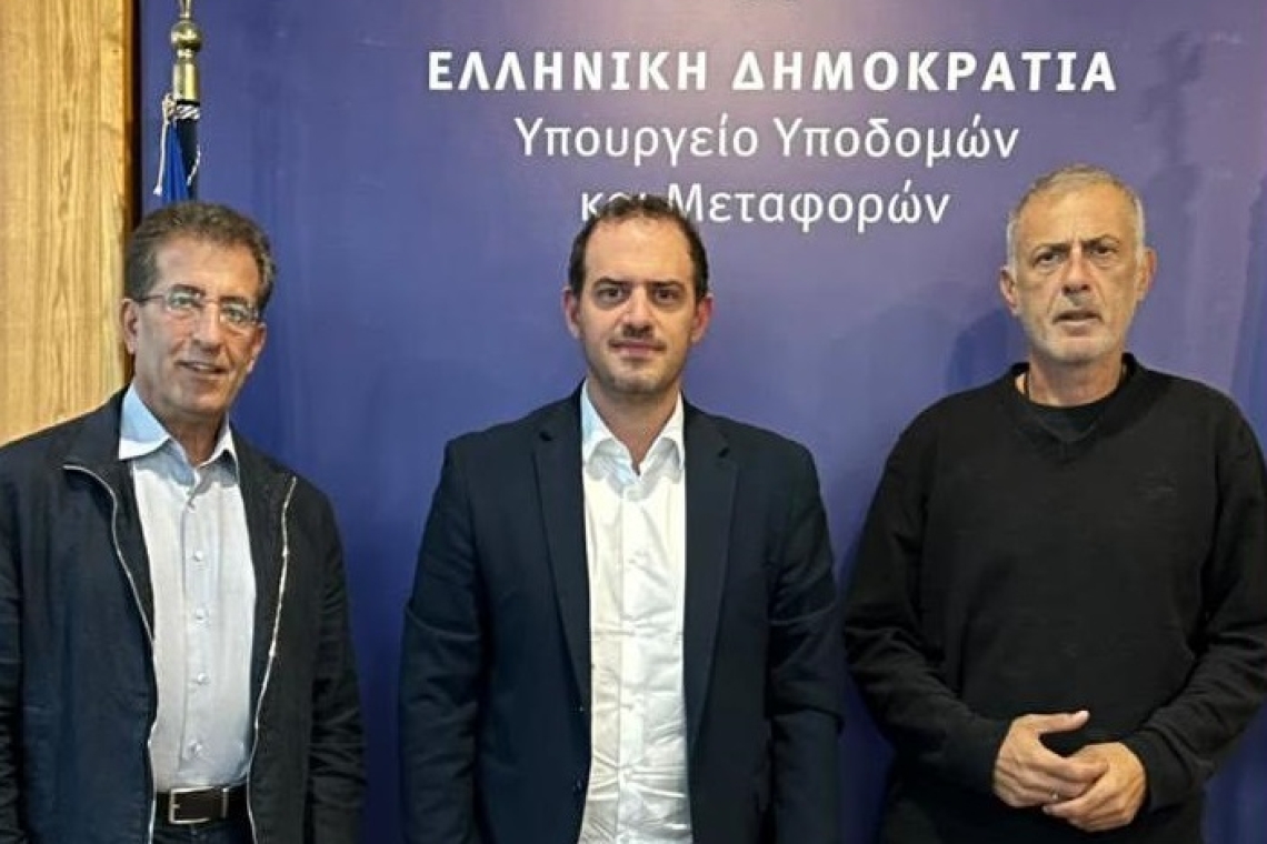 Συνάντηση Μώραλη με τον Αναπληρωτή Υπουργό Υποδομών για την υπογειοποίηση του ΗΣΑΠ