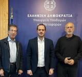 Συνάντηση Μώραλη με τον Αναπληρωτή Υπουργό Υποδομών για την υπογειοποίηση του ΗΣΑΠ