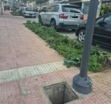 Πειραιάς: Έκλεψαν 23 καπάκια φρεατίων από την οδό Κλεισόβης